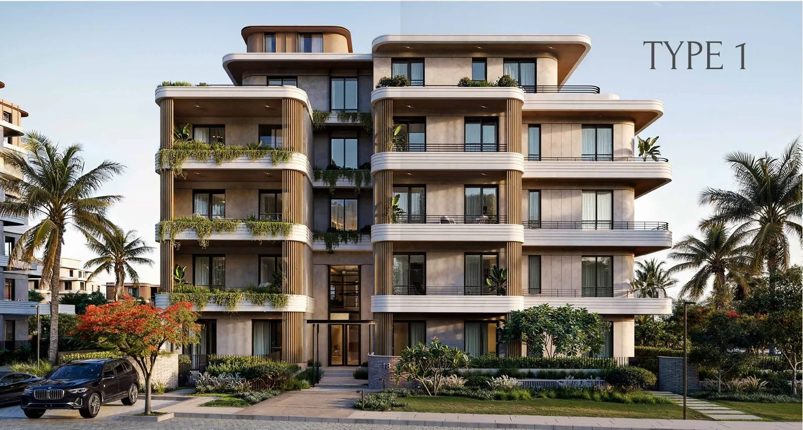 تصميم تخيلي: Crescent Walk South (developer render)