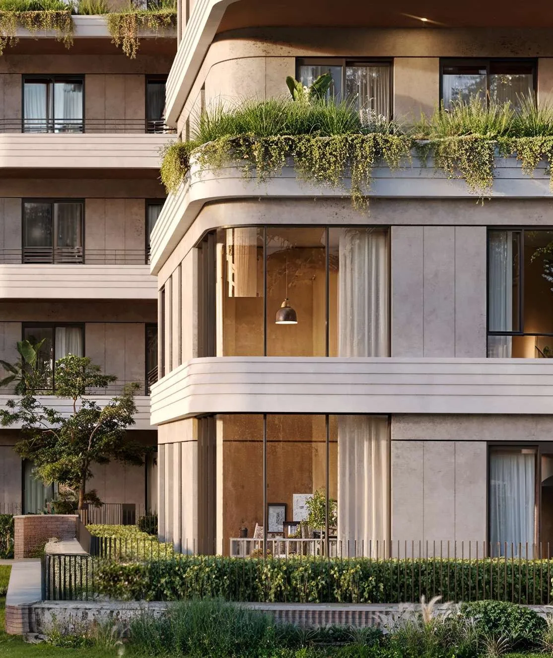 تصميم تخيلي: Crescent Walk South (developer render)