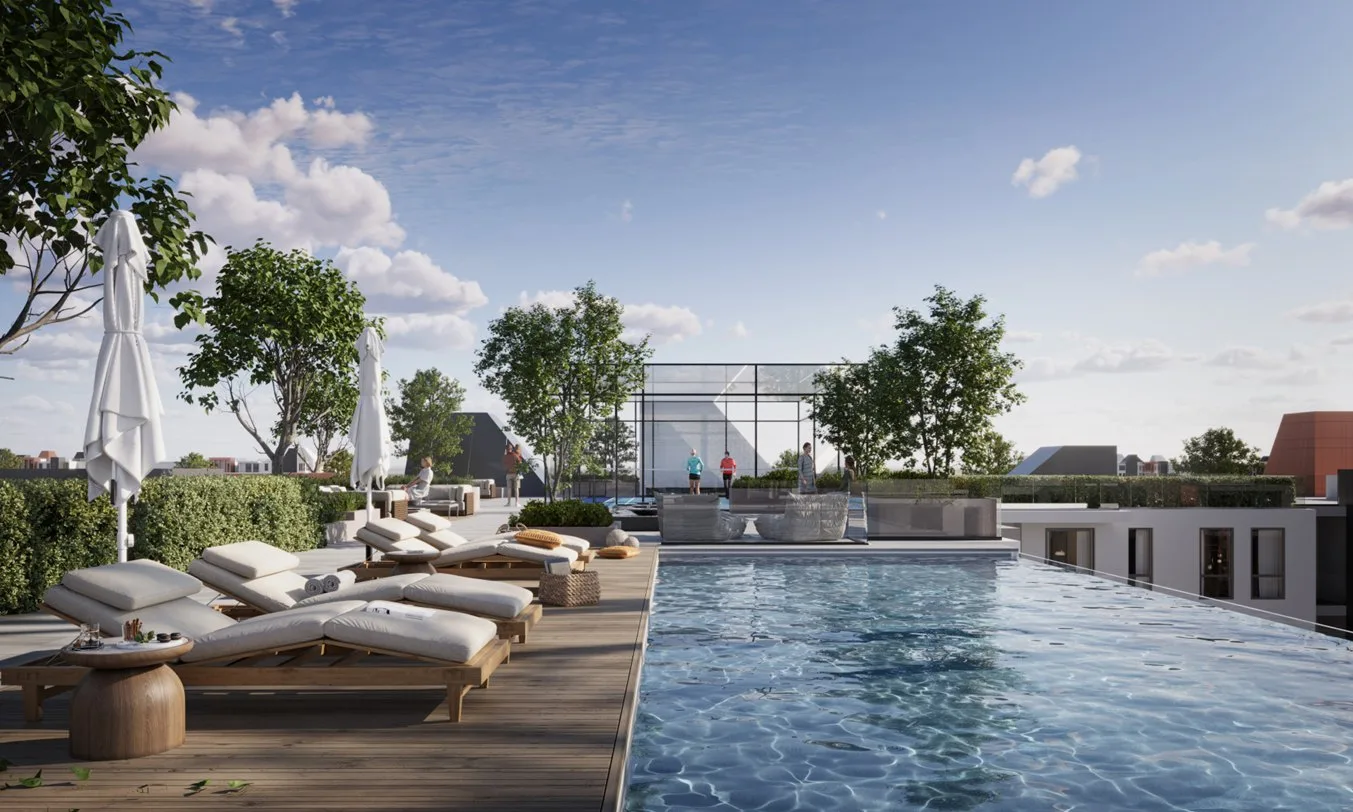تصميم تخيلي: Lakeside Bloomfields (developer render)
