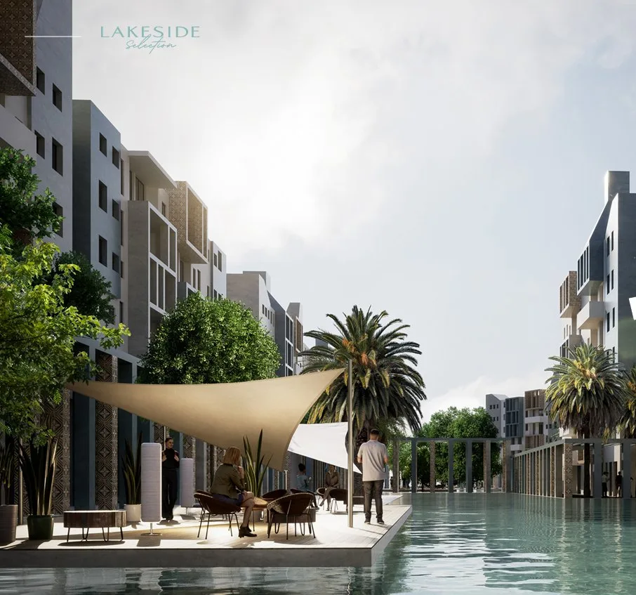 تصميم تخيلي: Lakeside Bloomfields (developer render)