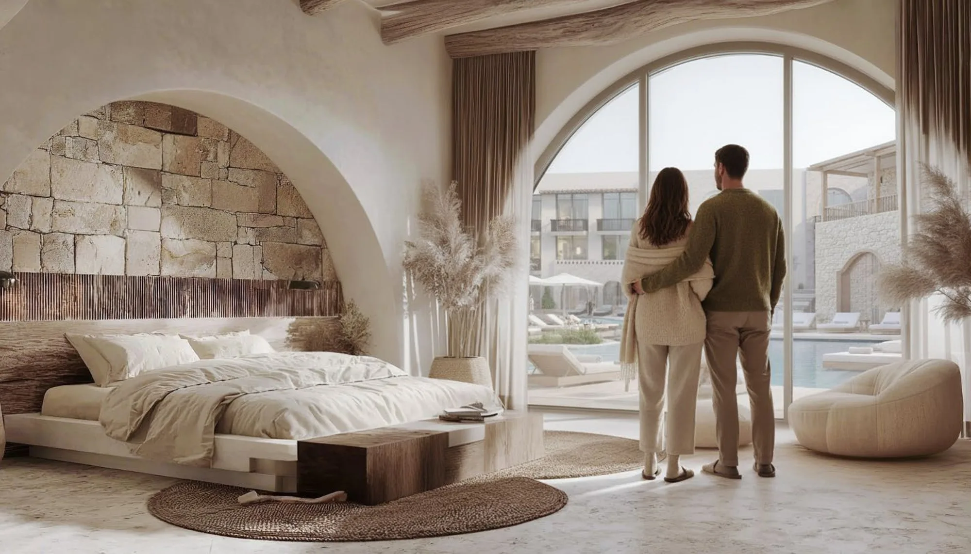 تصميم تخيلي: Bedroom interior (developer render)
