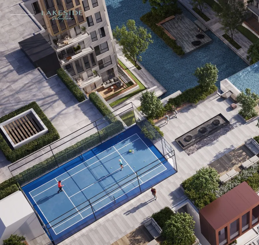تصميم تخيلي: Lakeside Bloomfields (developer render)