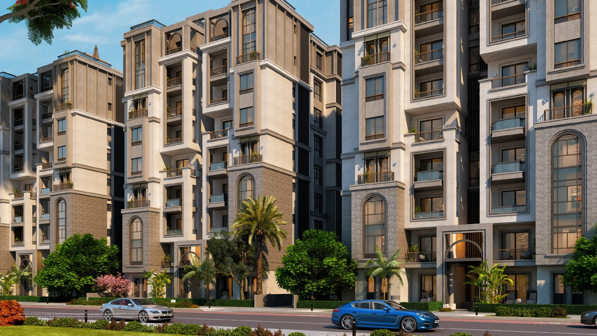 Render: Sky Range Ever New Cairo (developer render)