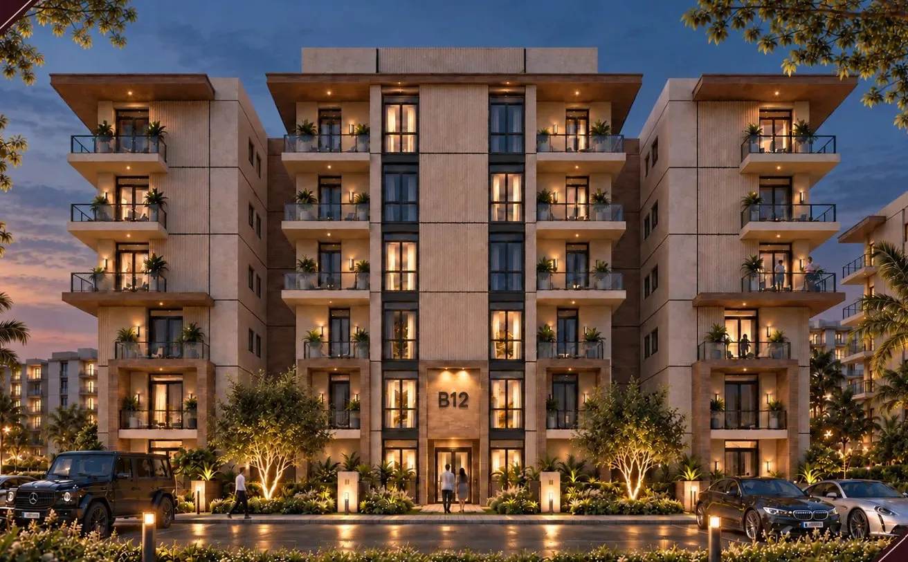 تصميم تخيلي: Etaje Taj City (developer render)
