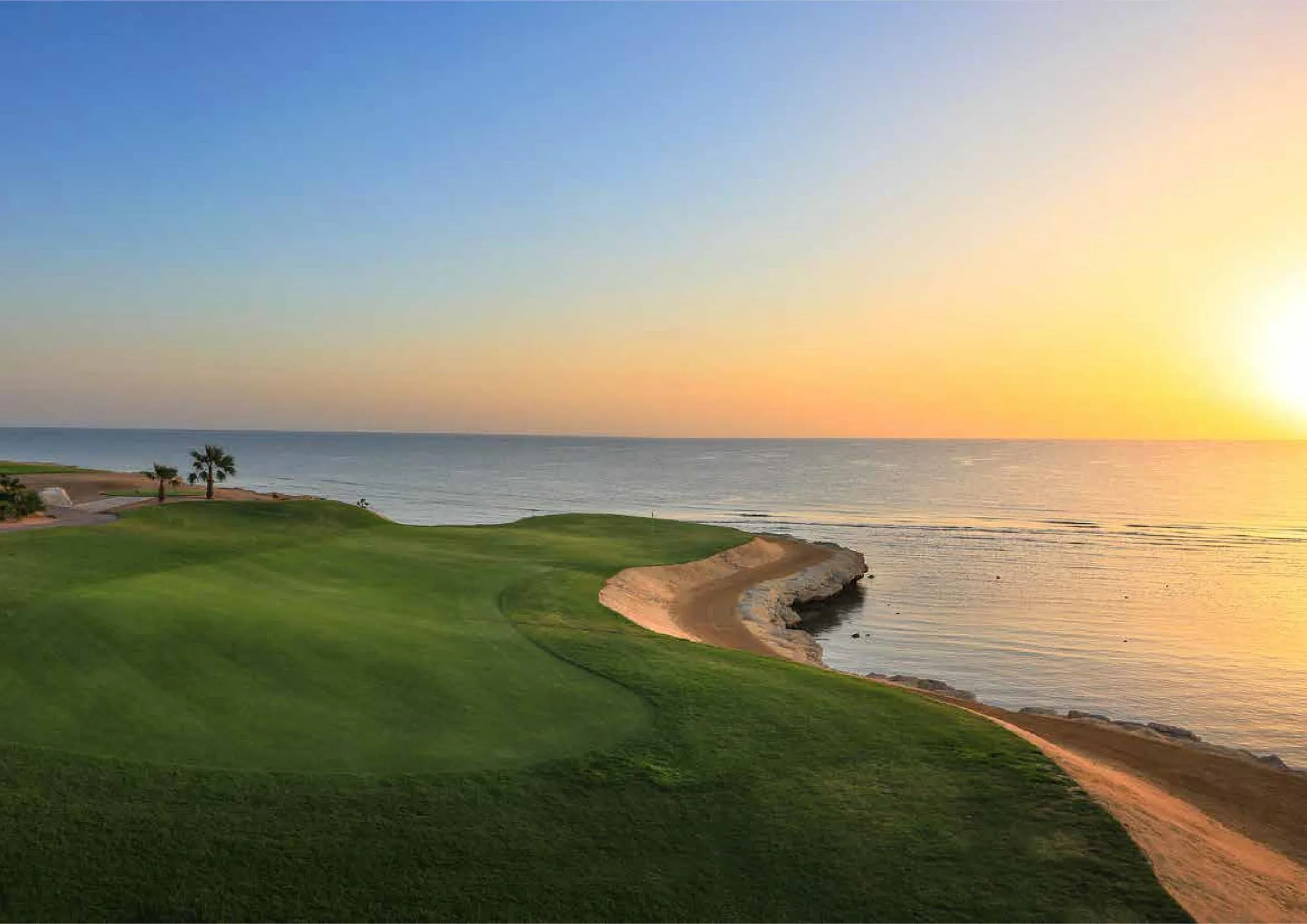 صورة حقيقية: The Somabay Championship Golf Course by the sea